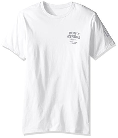 Stress Less Tee, White / Large