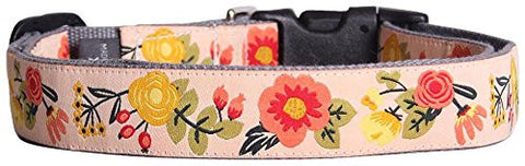 alice in wonderland bamboo ribbon collars - large (12-18" neck)