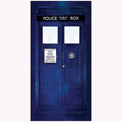 Dr Who Tardis Towel 70cm x 140cm