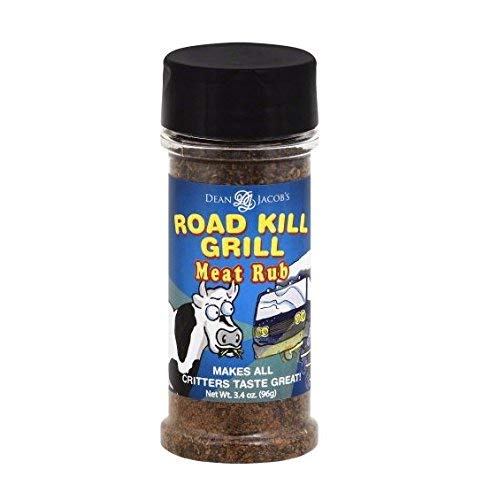 Road Kill Seasonings, Meat Rub Jar, 3.4 oz