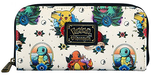 Pokemon Tattoo Flash Print Wallet