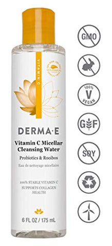 Derma E Natural Skincare - 6 oz Vitamin C Micellar Water