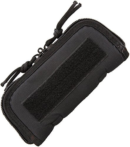 Carry All, Black Cordura Zip Pouch, Dimensions: 7"