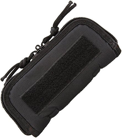 Carry All, Black Cordura Zip Pouch, Dimensions: 7"