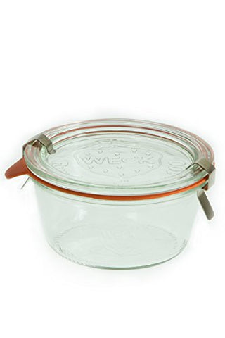1/5 L Mold Jar (short) (6 jars w/ glass lids, 6 rings & 12 clamps)