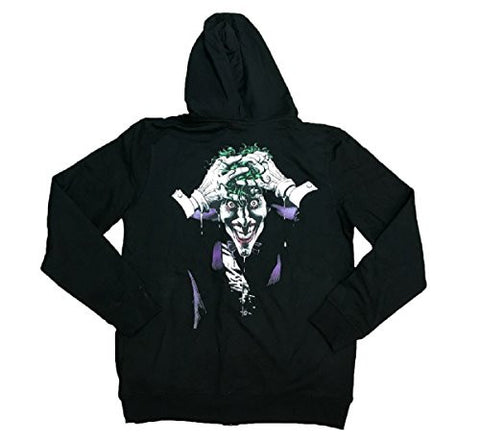 Batman Joker Zip Up Hoodie-L