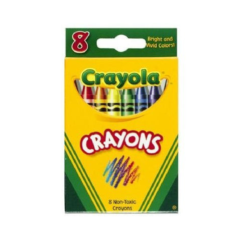 8 ct. Crayons, Peggable