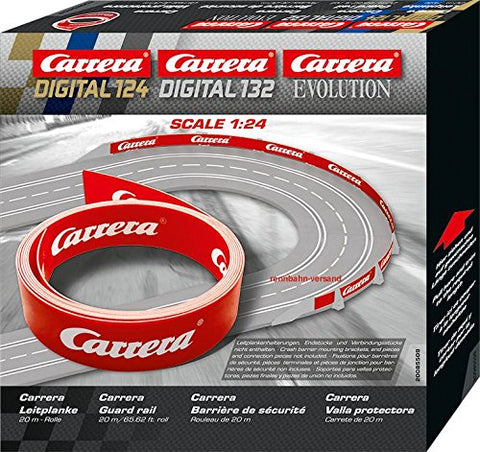 Digital 124 / Digital 132 / Evolution Carrera Guardrail 20 m 1:24 Scale