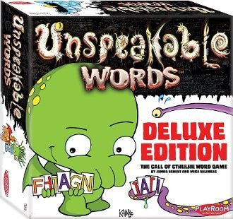 Unspeakable Words Deluxe Edition: The Call of Cthulhu Word Card Game