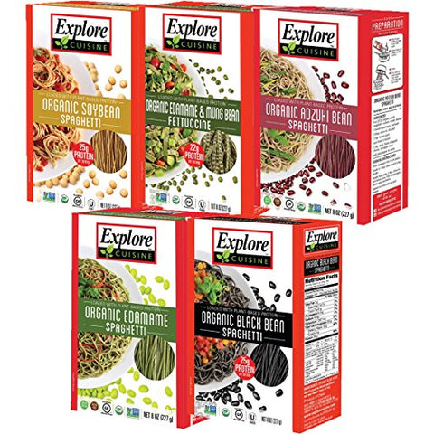 ORGANIC BLACK BEAN SPAGHETTI 8 OZ PER UNIT (1)
ORGANIC EDAMAME AND MUNG BEAN FETTUCCINE 8 OZ PER UNIT (1)
ORGANIC EDAMAME SPAGHETTI 8 OZ PER UNIT (1)
ORGANIC ADZUKI BEAN SPAGHETTI 8 OZ PER UNIT (1)
ORGANIC SOYBEAN SPAGHETTI 8 OZ PER UNIT (1)