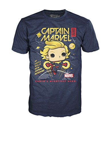 POP Tees: MARVEL - Captain Marvel - SM Men