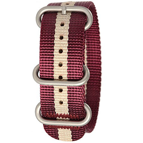 Crimson / Defender Khaki Pro-Stripe w/ matte hardware, 7/8" - 22 mm size for A-2, A-3, A-6 & B-1 Cases (not in pricelist)