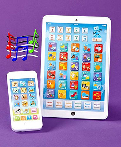 Children's Tablet & Smartphone Toys, Set of 2
