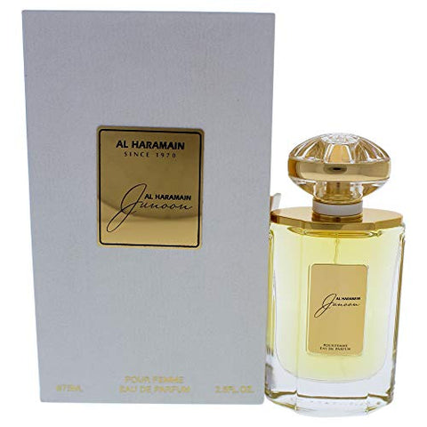 Al Haramain Junoon Perfume For Woman Eau De Parfum Spray 2.5 oz