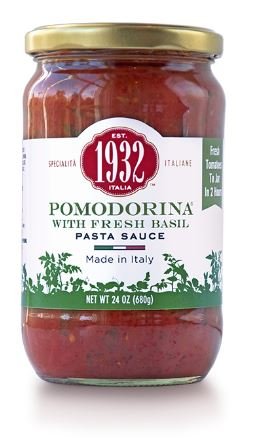 1932 Pomodorina With Basil Pasta Sauce Jar 24oz