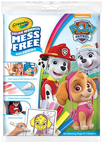 Color Wonder Coloring Pad & Markers, Paw Patrol