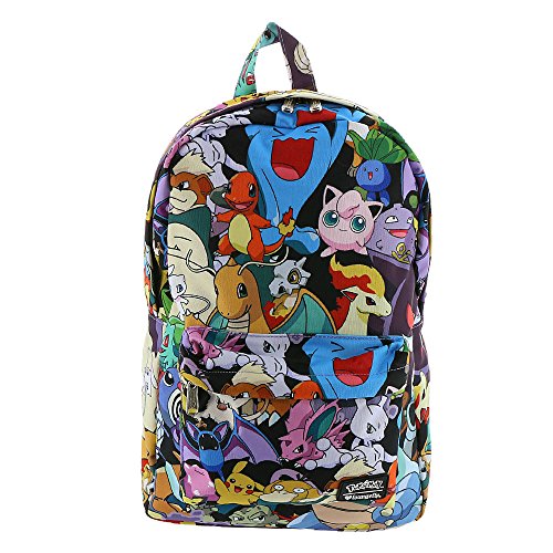 Pokemon Character Print Backpack