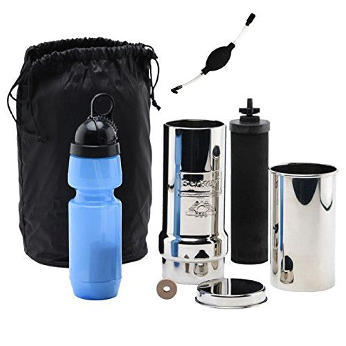 Go Berkey Kit & Black Berkey Primer 1 Qt.