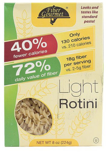 Light Pasta, Rotini, 8 oz