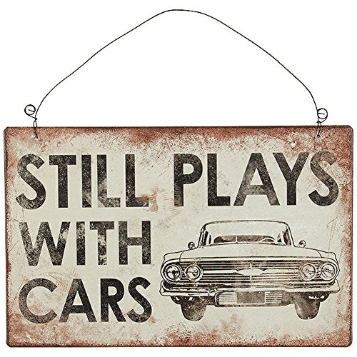 "Still Plays With Cars" Wall Décor