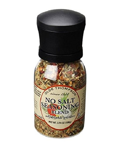 3.74 oz No Salt Seasoning Blend (Grinder Jar, Disposable)