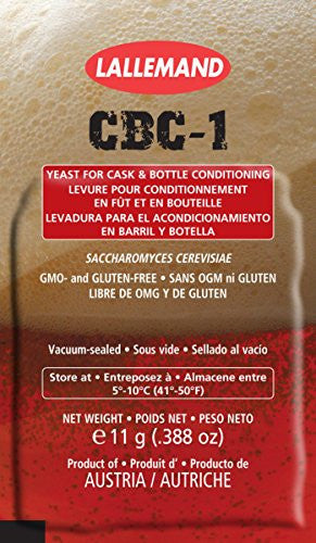 CBC-1 Cask And Bottle Conditioned Yeast - 11 g Sachet