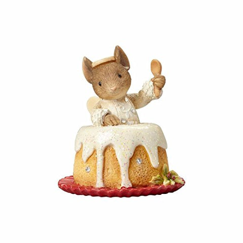 Enesco HRTCH Mouse in Angel Food Cake