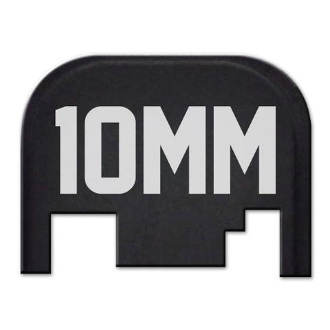 REAR SLIDE PLATE FOR GLOCK MODELS 17-41 GEN 1-4 - 10MM MODEL