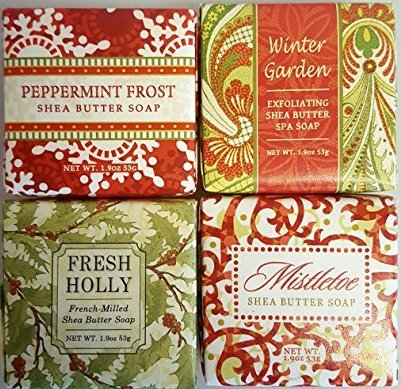 1.9 oz Mini Soap Square, Fresh Holly
1.9 oz Mini Soap Square, Mistletoe
1.9 oz Mini Soap Square, Peppermint Frost
1.9 oz Mini Soap Square, Winter Garden