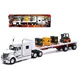 1/32 International Lonestar Flatbed W/ Barrels And Forklift