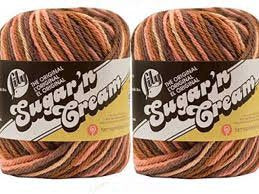Lily Sugar'n Cream Yarn - Ombre Desert Rising 95 Yards 2 OZ
