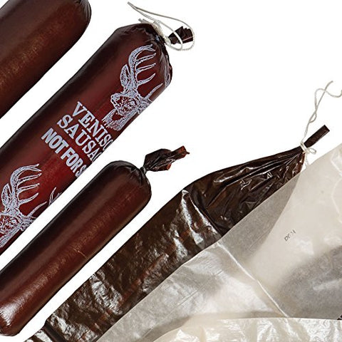 4"x20" Clear Fibrous Casings- 10 count