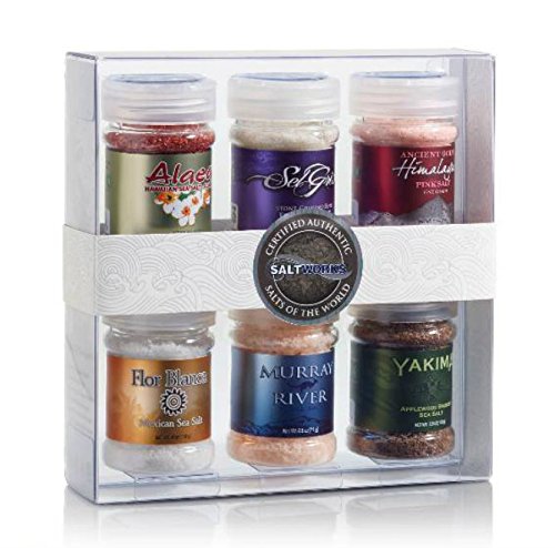 SALTS OF THE WORLD COLLECTION SIX-PACK SALT COLLECTIONS