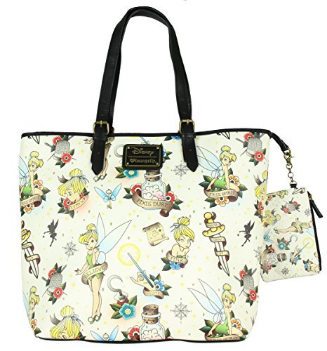 Tinkerbell Tattoo Flash Print Tote