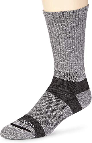 Trek Socks, Crew - Germanium, Grey, Xl