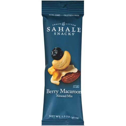 Sahale Nut Blends Small Pouches - 1.5 oz, Berry Macaroon Almond