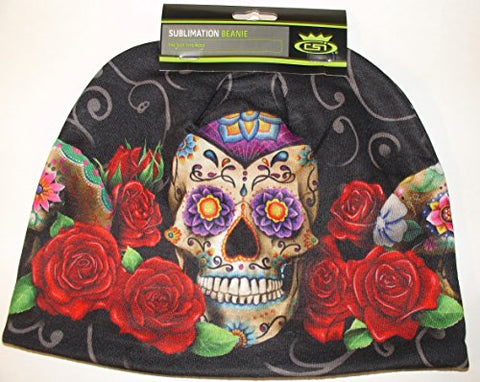 Sublimation Beanie - Sugar Skulls
