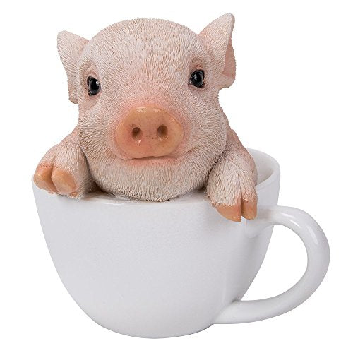 Teacup Pig Figurine