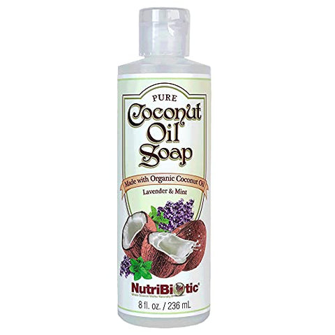 Pure Coconut Oil Soap, Lavender & Mint 8oz