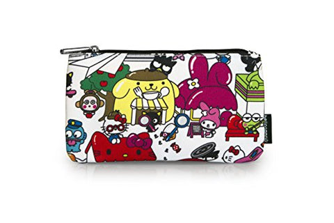 Hello Sanrio Town Print Coin/Cosmetic Bag