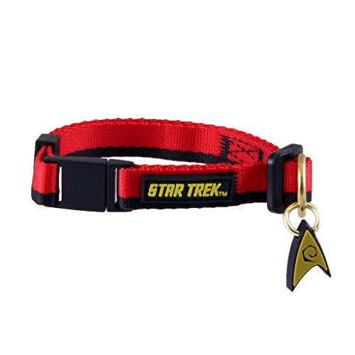 Star Trek: The Original Series, Cat Collection, Uniform Cat Collar-Red