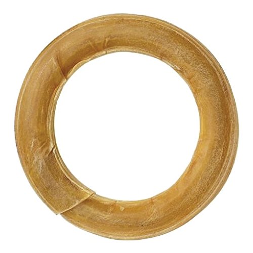 Natural Pressed Rawhide Donuts, 6in. D