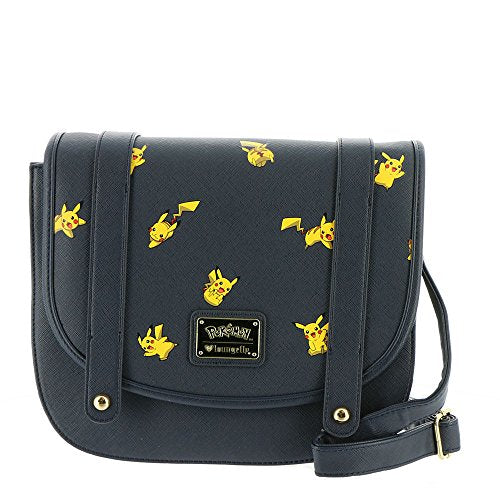 Pokemon Pikachu Print Crossbody Bag