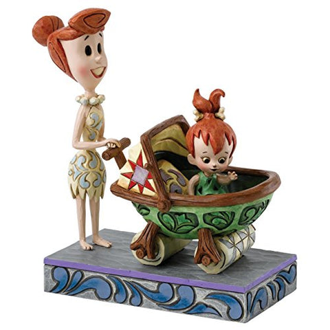 Enesco JSHBB Wilma with Pebbles in Baby Car