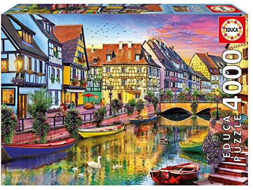 Colmar Canal, France (4000 Piece) Puzzle