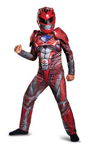 Red Ranger Movie Classic Muscle, Boys - S (4-6)