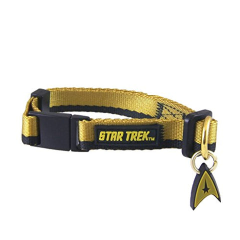 Star Trek: The Original Series, Cat Collection, Uniform Cat Collar-Gold