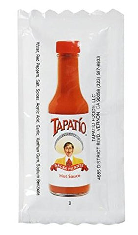 Tapatio Hot Sauce - 75 1/4 oz. Travel Packets