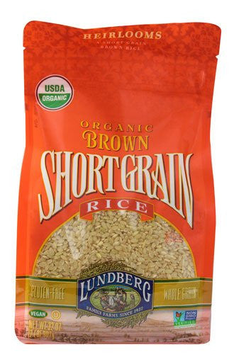 Organic Brown Short Grain Rice 32 oz