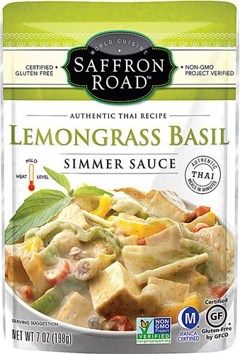 Saffron Road Lemongrass Basil Simmer Sauce - 7 oz